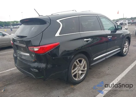 2013 Infiniti Jx35 z USA, uszkodzony, nr VIN 5N1AL0MM6DC307309